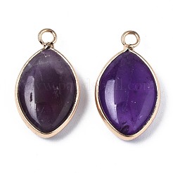 Natürlichen Amethyst Edelsteinanhänger&nbsp;G-S359-318B