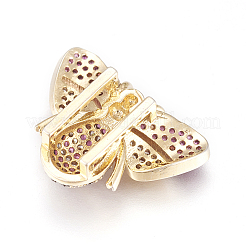 Ciondoli in ottone con micro pavé di zirconi&nbsp;ZIRC-L078-073G-NR