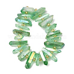 Electrolíticos de cuarzo natural de cristal hebras&nbsp;G-F800-F16