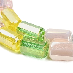 Chapelets de perles en verre électrolytique &nbsp;EGLA-P067-01A-03