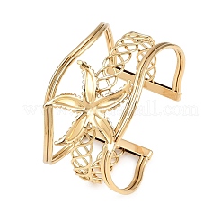 Statement-Armreifen aus Edelstahl 304&nbsp;BJEW-Z161-02G