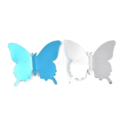 3D Spiegel Wandaufkleber aus Kunststoff&nbsp;DIY-F077-02B