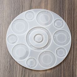 Stampi in silicone fai da te per ciondolo rotondo e collegamento&nbsp;SIMO-H013-01