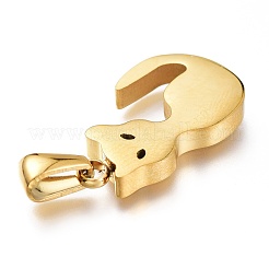Ionenplattierung (IP) 304 Edelstahl-Anhänger&nbsp;STAS-A047-01G