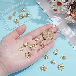18 pz 3 stili ottone micro pavé zirconia cubica charms&nbsp;KK-WR0012-51