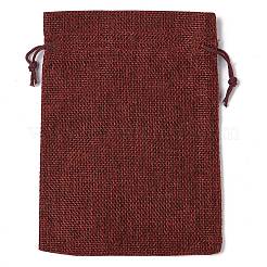 Aufbewahrungsbeutel aus Jutegewebe mit Weihnachtsmotiv&nbsp;ABAG-F010-01B-07