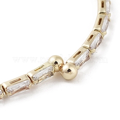 Véritables bracelets manchette en laiton plaqué or 18 carat&nbsp;BJEW-D039-36G-03