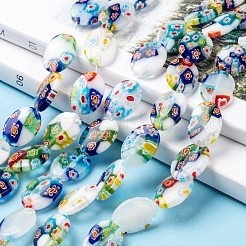 Handgemachte Glasperlen Millefiori-Stränge&nbsp;LK137