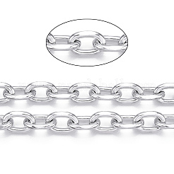 Facettierte Kabelkette aus Aluminium&nbsp;CHA-N003-32S