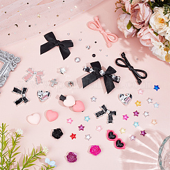 DIY Harz Strass & ABS Kunststoff & Kunststoff Cabochons&nbsp;FIND-SC0021-32