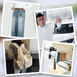 Leder-Schlüsselanhänger&nbsp;KEYC-WH20002-05A-02