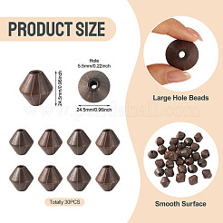 Bois perles européennes&nbsp;WOOD-TA0003-09A