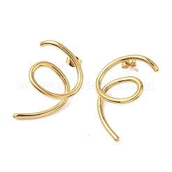 Ohrstecker aus 304 Edelstahl für Damen&nbsp;EJEW-K330-04G