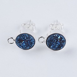 Accessoires de clous d'oreilles en laiton&nbsp;KK-E748-B