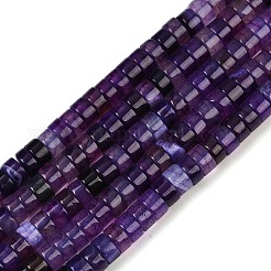 Gefärbt natürliche Achat Perlen Stränge&nbsp;G-U030-B01-05