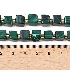Natur Malachit Perlen Stränge&nbsp;G-G053-B25-01