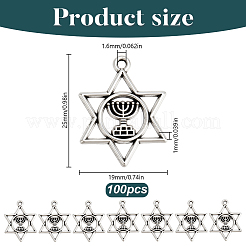 Ciondoli in lega in stile tibetano da 100 pz&nbsp;FIND-HY0004-92