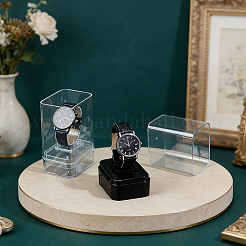 2 vitrina de plástico en forma de C para un solo reloj&nbsp;CON-PH0003-60