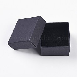Kraftpapier Pappe Schmuck Ringboxen&nbsp;X1-CBOX-G015-01