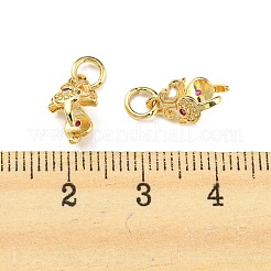 Micro-pavé en laiton&nbsp;KK-H452-35KCG-02