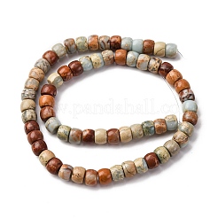 Fili di perline naturali aqua jasper&nbsp;G-L624-D03-10x8mm