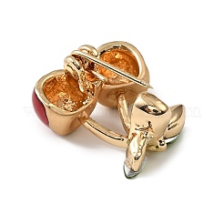 Broche de esmalte de aleación dorada&nbsp;JEWB-K018-32J-G