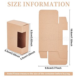 Packung aus Kraftpapier&nbsp;CON-WH0073-44