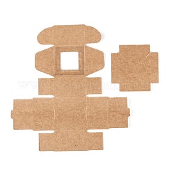 Confezione regalo di carta kraft creativa pieghevole rettangolare&nbsp;CON-B002-04C-02