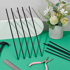 Barre ronde en fibre de carbone&nbsp;DIY-WH0591-514D