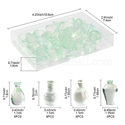 32 pz 4 stili vaso in resina porcellana ornamenti in miniatura&nbsp;AJEW-FS0001-22