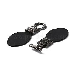 PU-Lederimitat Knebelschnallen zum Annähen&nbsp;FIND-WH0114-28B