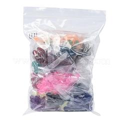 Perle di vetro trasparente 15 colori&nbsp;FGLA-JQ0001-01-8mm