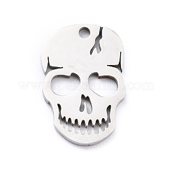 Anlaufgeschützte Charms aus Edelstahl 201&nbsp;STAS-D176-02P