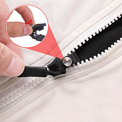 36 Satz abnehmbarer Reißverschlussschieber aus Kunststoff und Metall in 3 Ausführungen&nbsp;FIND-CA0009-86