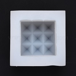 Moules en silicone de qualité alimentaire pour bougie cuboïde&nbsp;DIY-B034-12
