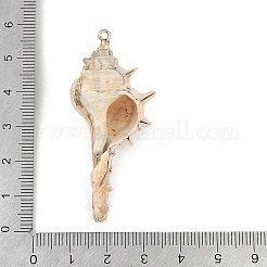 Pendenti shell naturale&nbsp;SHEL-K009-01E
