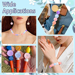 DIY-Sets zum Basteln von Stiften aus Kunststoff mit Perlen&nbsp;DIY-YW0012-38