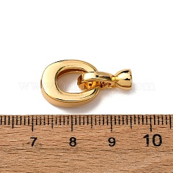Messing Micro Pave klare Zirkonia Falte über Verschlüsse&nbsp;KK-Z121-29G