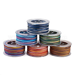 6 rouleau de fil polyester teint en segments de 6 couleurs&nbsp;OCOR-EL0001-01A