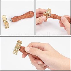 1 Stück Messingstempelkopf&nbsp;DIY-OC0008-33C