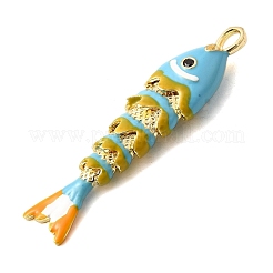 Pendentifs de placage en laiton&nbsp;KK-A268-05G-C05