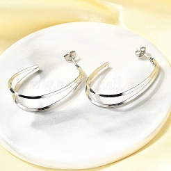 Orecchini a bottone in acciaio inossidabile 304&nbsp;EJEW-F361-22P