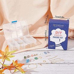 DIY-Set zur Herstellung von Ohrringen aus gemischten Steinen&nbsp;STAS-SC0017-43