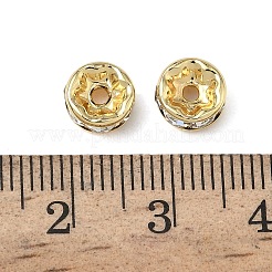 316 chirurgische Edelstahl-Strass-Abstandsperlen&nbsp;STAS-L285-001G-03