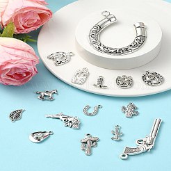 60 pz 15 stili pendenti in lega di stile tibetano&nbsp;FIND-YW0004-82