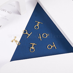 24 set di 6 fermagli a barilotto in ottone&nbsp;KK-PJ0001-18