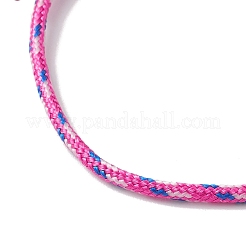Bracelets réglables en cordon polyester et spandex pour hommes et femmes&nbsp;BJEW-JB12092-02