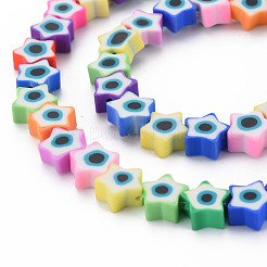 Handgemachte Polymer-Lehm-Korn-Stränge&nbsp;CLAY-T019-09-01