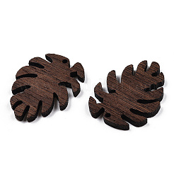 Anhänger aus natürlichem Wengeholz&nbsp;WOOD-T023-48