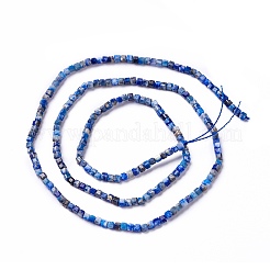 Natürlicher Lapislazuli Perlenstränge&nbsp;X-G-L581C-001